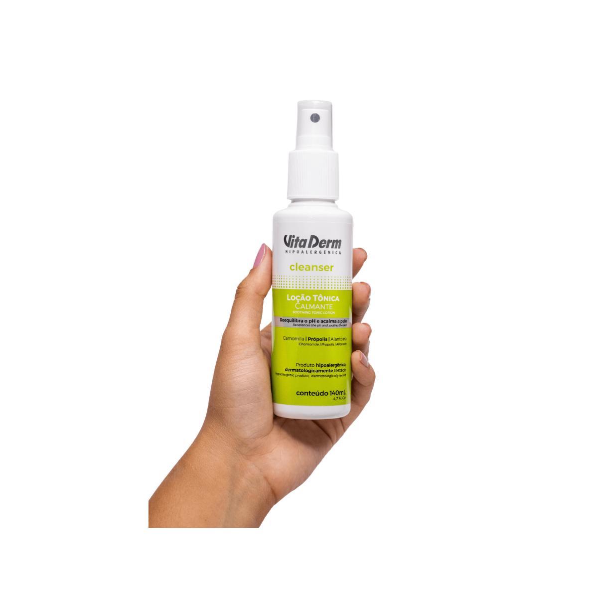 Miniatura Loção Tônica Calmante 140Ml Cleanser Vita Derm