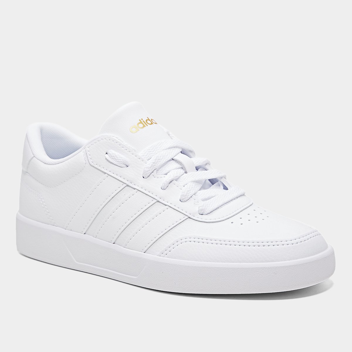 Miniatura Tênis Adidas Breaknet Feminino Off White - 34