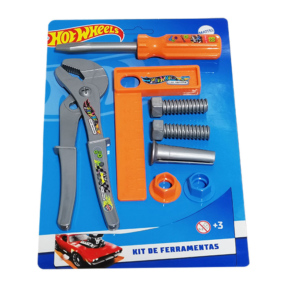 Miniatura Kit Ferramenta Hot Whells Mattel 3+ Anos Sortidos