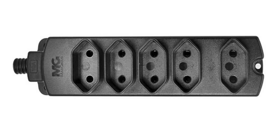 4 Régua De 5 Tomadas Extensão Filtro De Linha 10A Margirius