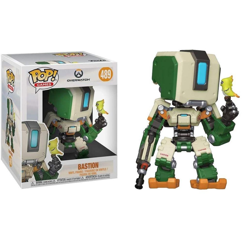 Miniatura Boneco Funko Pop Overwatch Bastion 6" Size 489