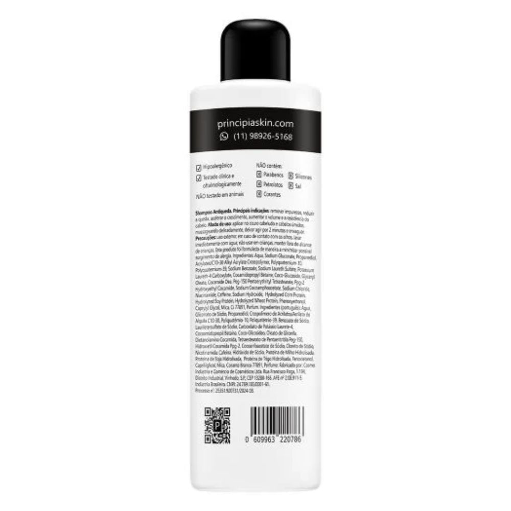 Miniatura Shampoo Principia Antiqueda AQ 01 250ml