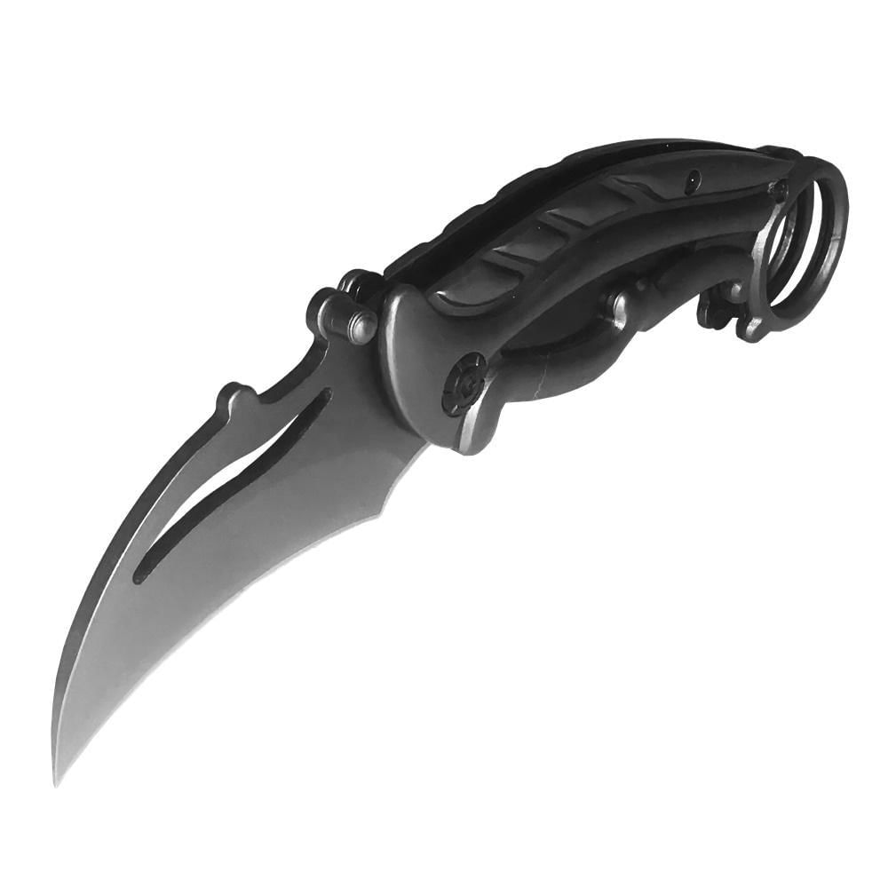 Miniatura Canivete Karambit Tático Semi-Automático Ll82280 Cs Go