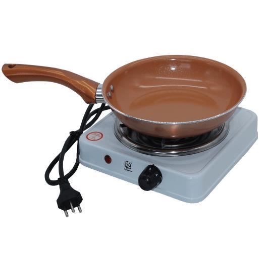 Miniatura Fogao Fogareiro Eletrico Compacto Pesca Camping Viagem 110V