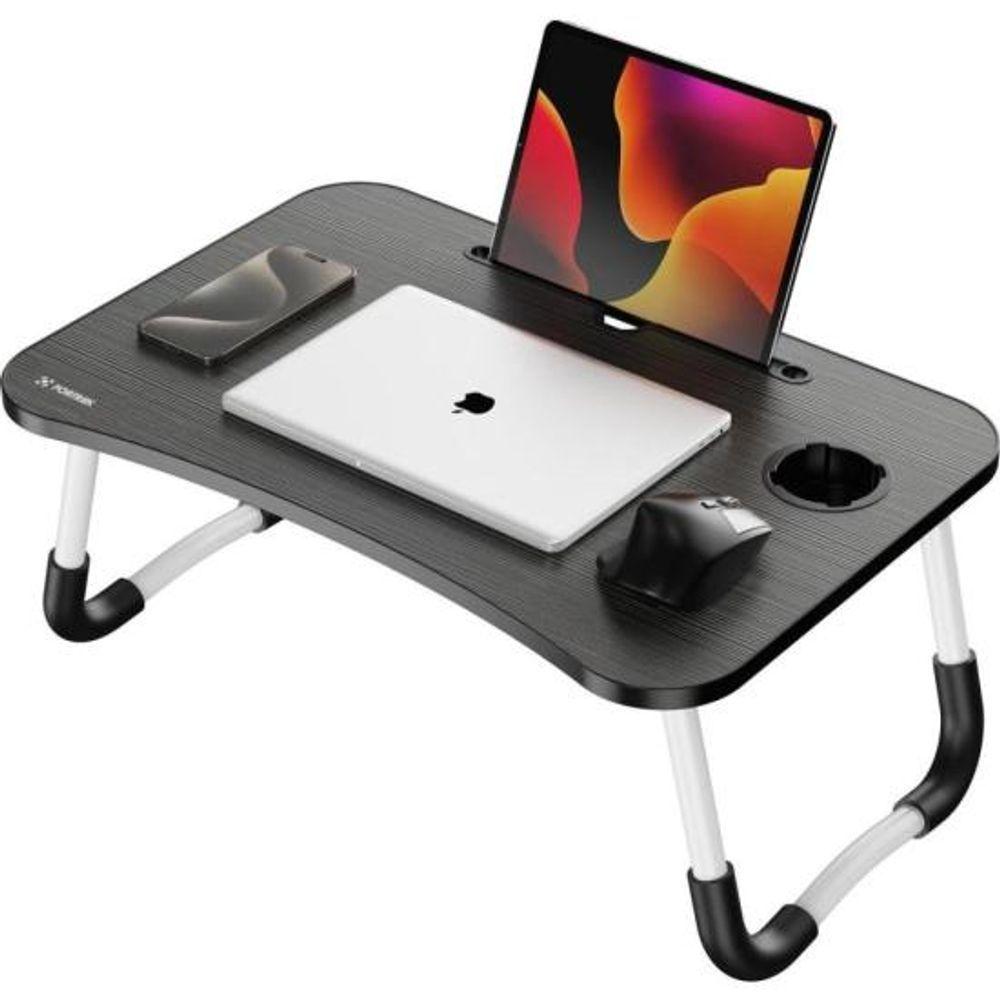 Miniatura Mesa Dobrável De Colo Para Notebook Fortrek Lapdesk Preta [f002]