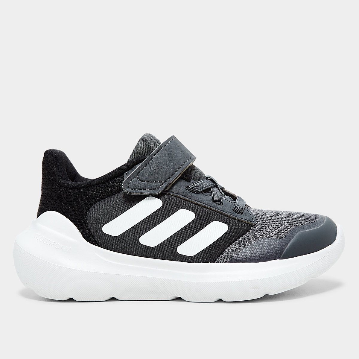 Miniatura Tênis Infantil Adidas Tensaur Cinza+Branco - 29