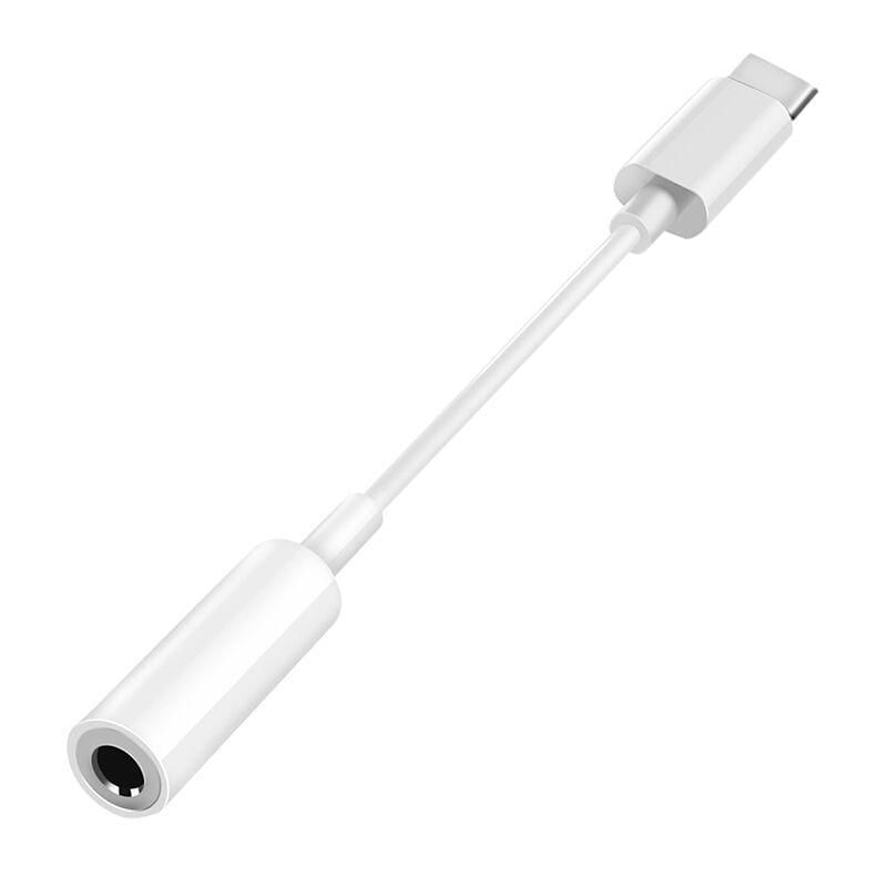 Miniatura Adaptador Fone De Ouvido Type C Para P2 3,5 Mm