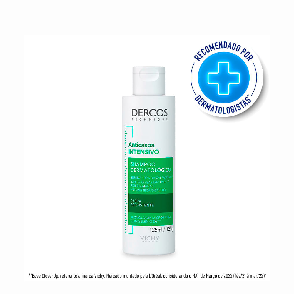 Miniatura Dercos Shampoo Anticaspa Intensivo Vichy 125ml