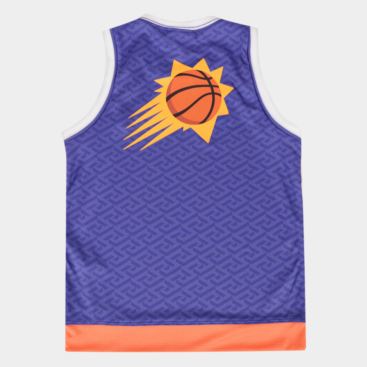 Miniatura Regata NBA Juvenil Phoenix Suns Division Braziline Roxo+Laranja - 10A