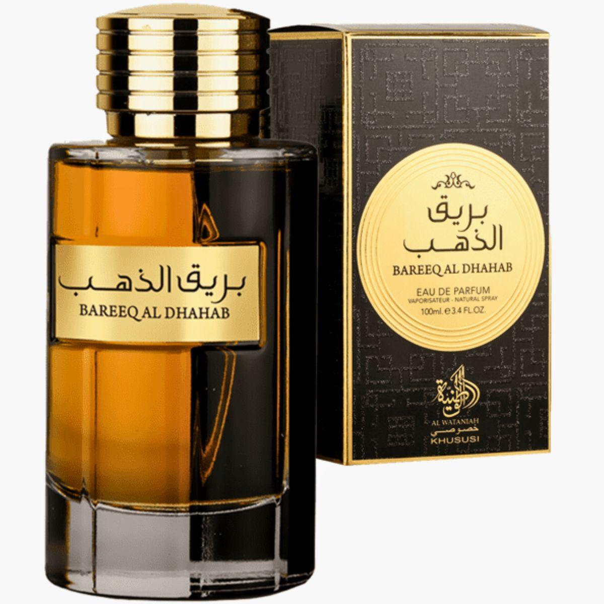 Miniatura Perfume Árabe Bareeq Al Dhahab Al Wataniah 100Ml