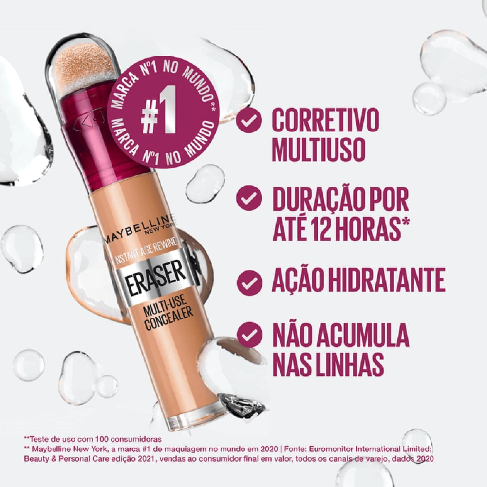 Miniatura Corretivo Líquido Maybelline Eraser Instant Age Rewind 120 Light 5,9ml