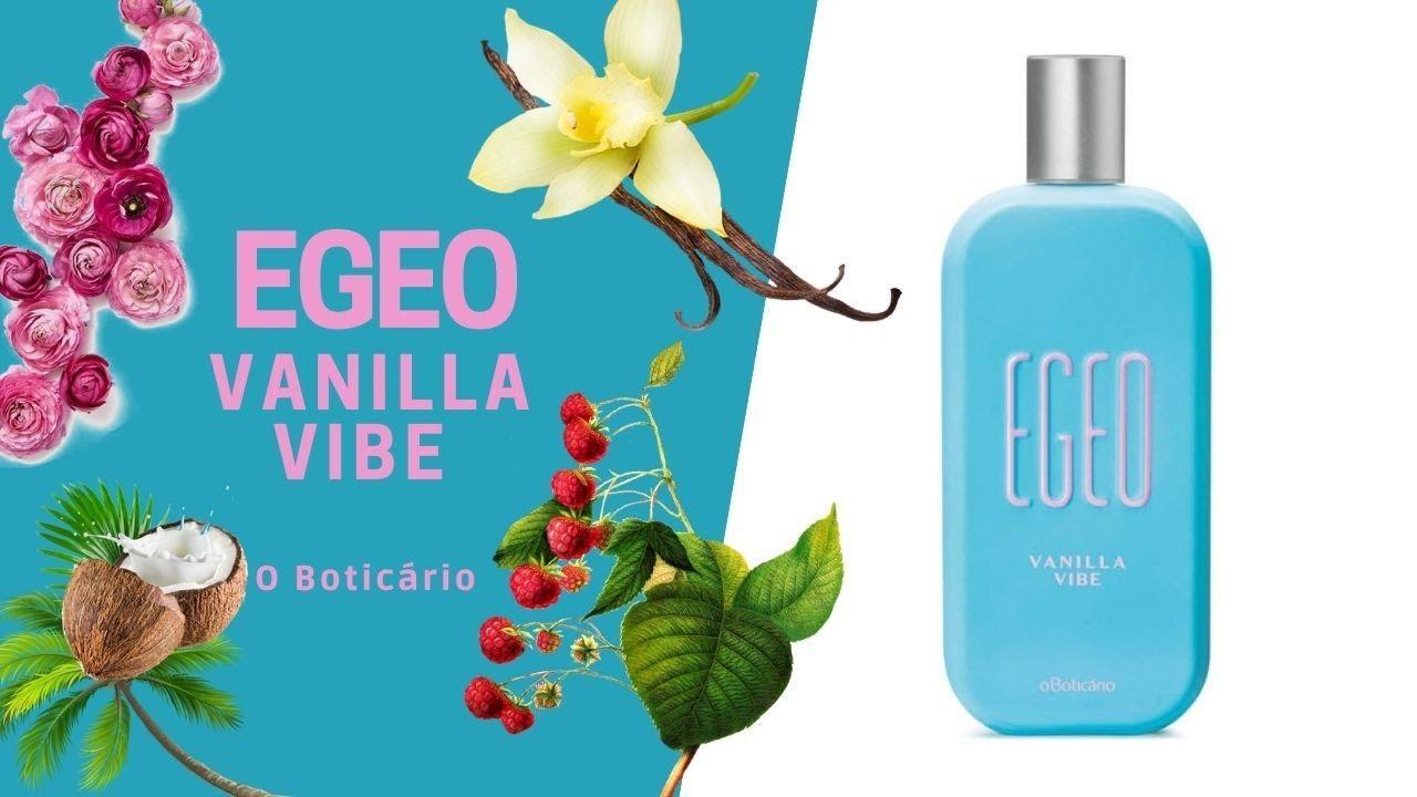 Miniatura Perfume Feminino Desodorante Colônia 90Ml Egeo Vanilla Vibe