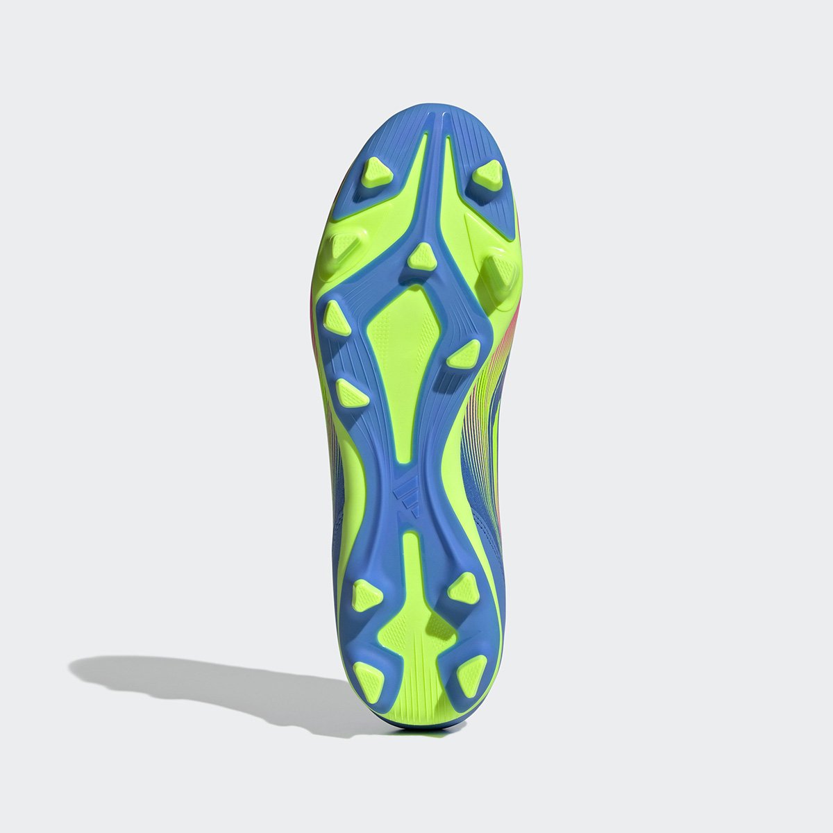 Miniatura Chuteira Campo Adidas F50 Club Unissex Azul+Verde - 39