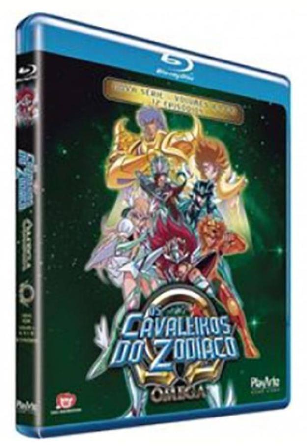 Miniatura Blu-Ray Os Cavaleiros Do Zodíaco Ômega Vol.3 - Ep. 28 A 39