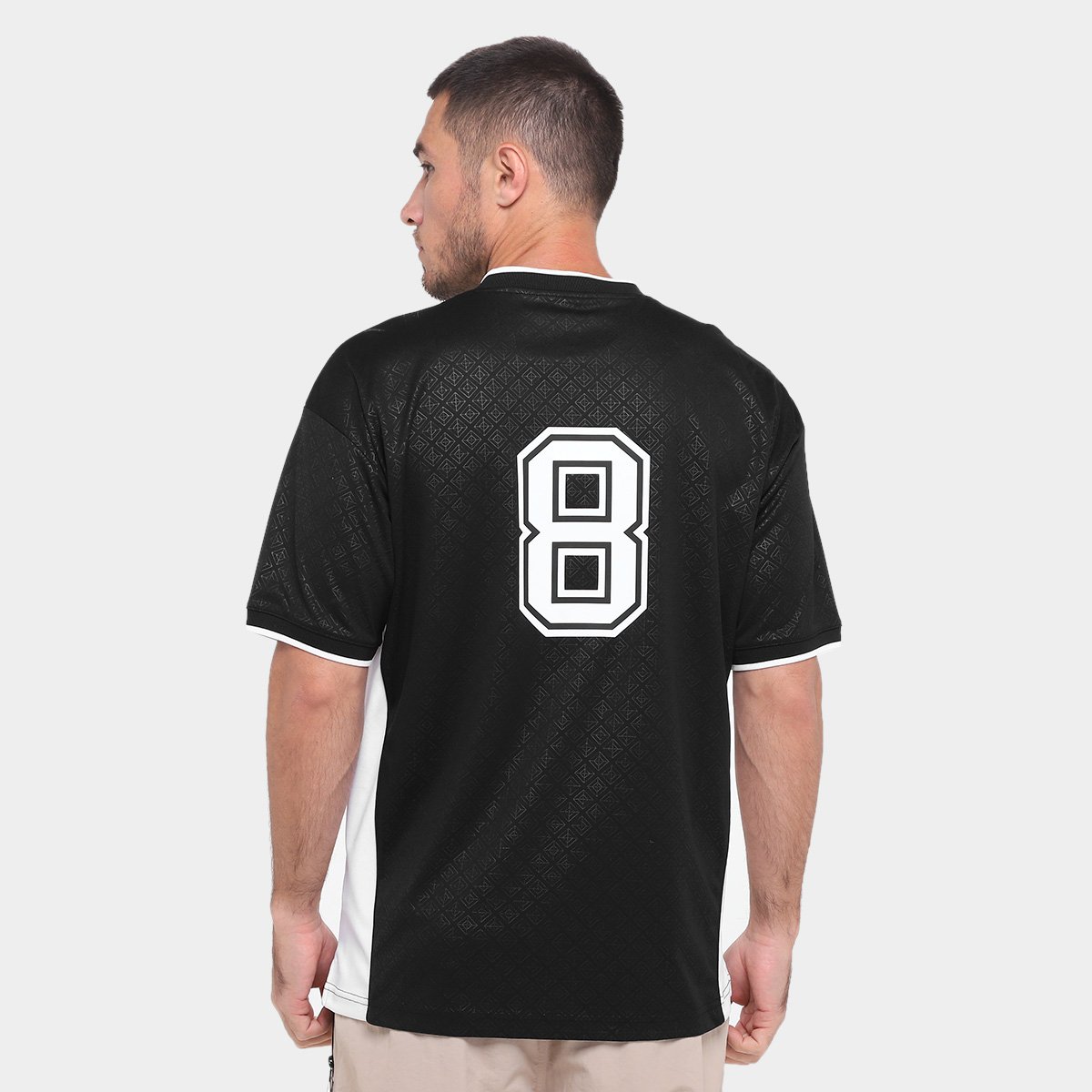 Miniatura Camiseta Converse Soccer Jersey Masculina Preto - G