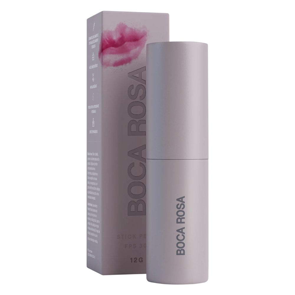 Miniatura Base Multifuncional Stick Pele Boca Rosa Beauty Fps30 Br34 12g