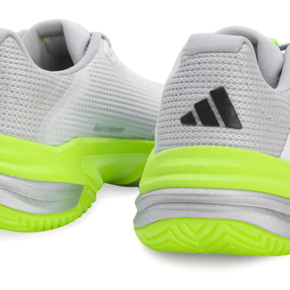 Miniatura Tênis Adidas Barricade 13 - All Court - Branco Cinza E Limão 34