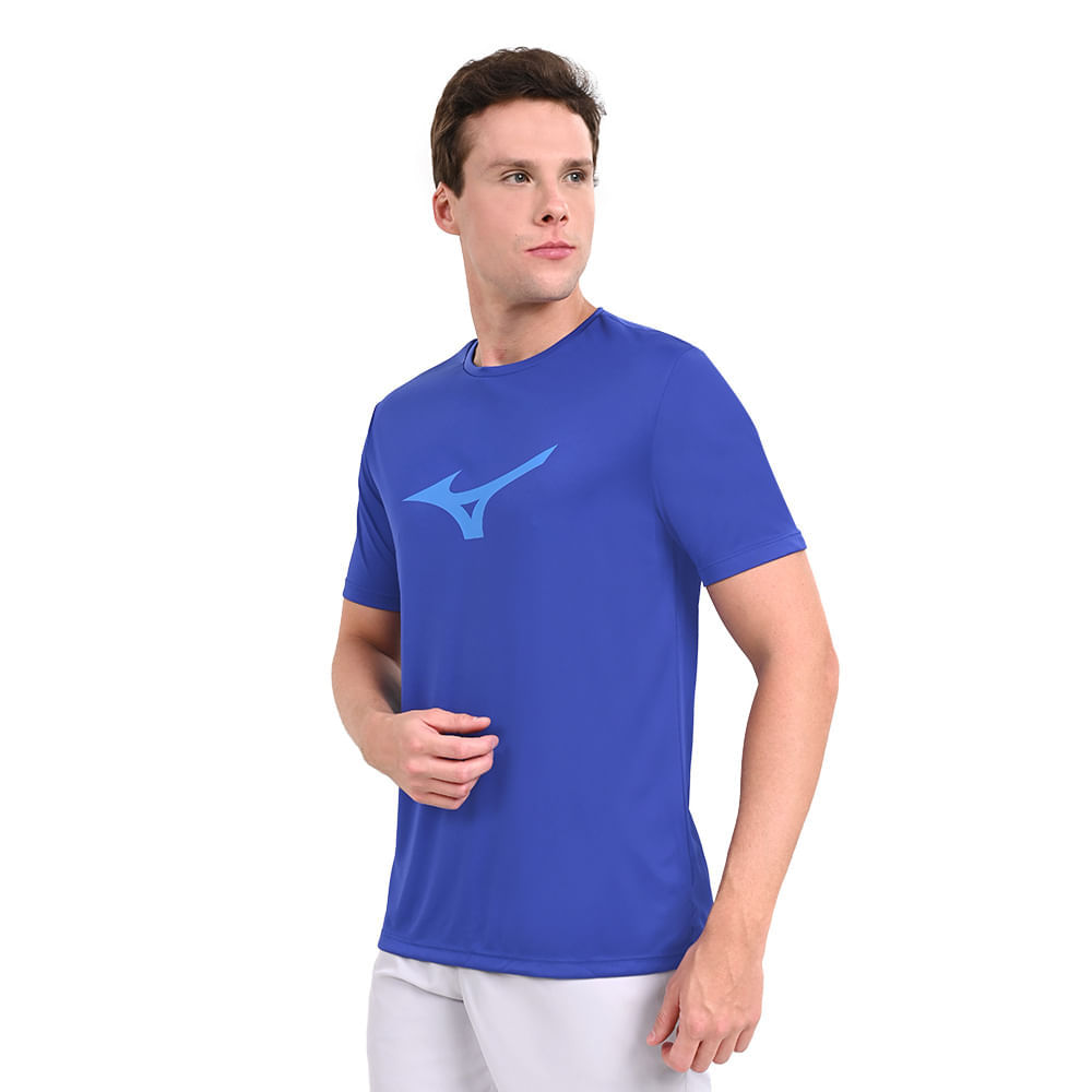 Miniatura Camiseta de Treino Masculina Mizuno Run Spark G Azul