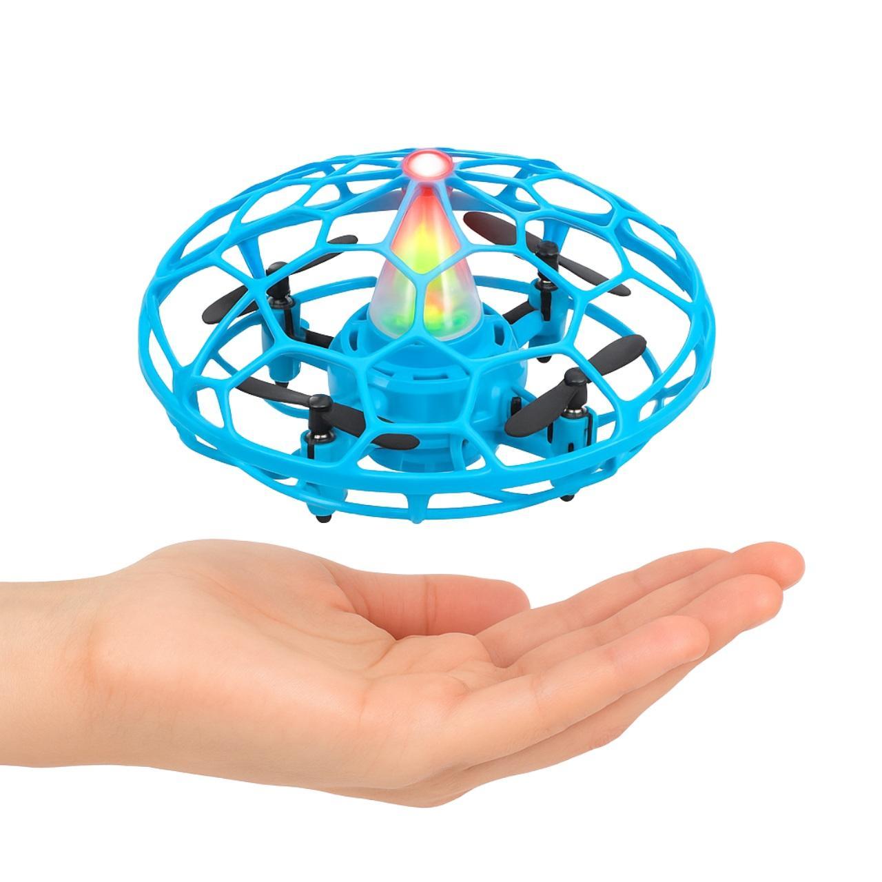 Miniatura Mini Drone Luminus Luz E Controle Remoto Brinquedo Voador