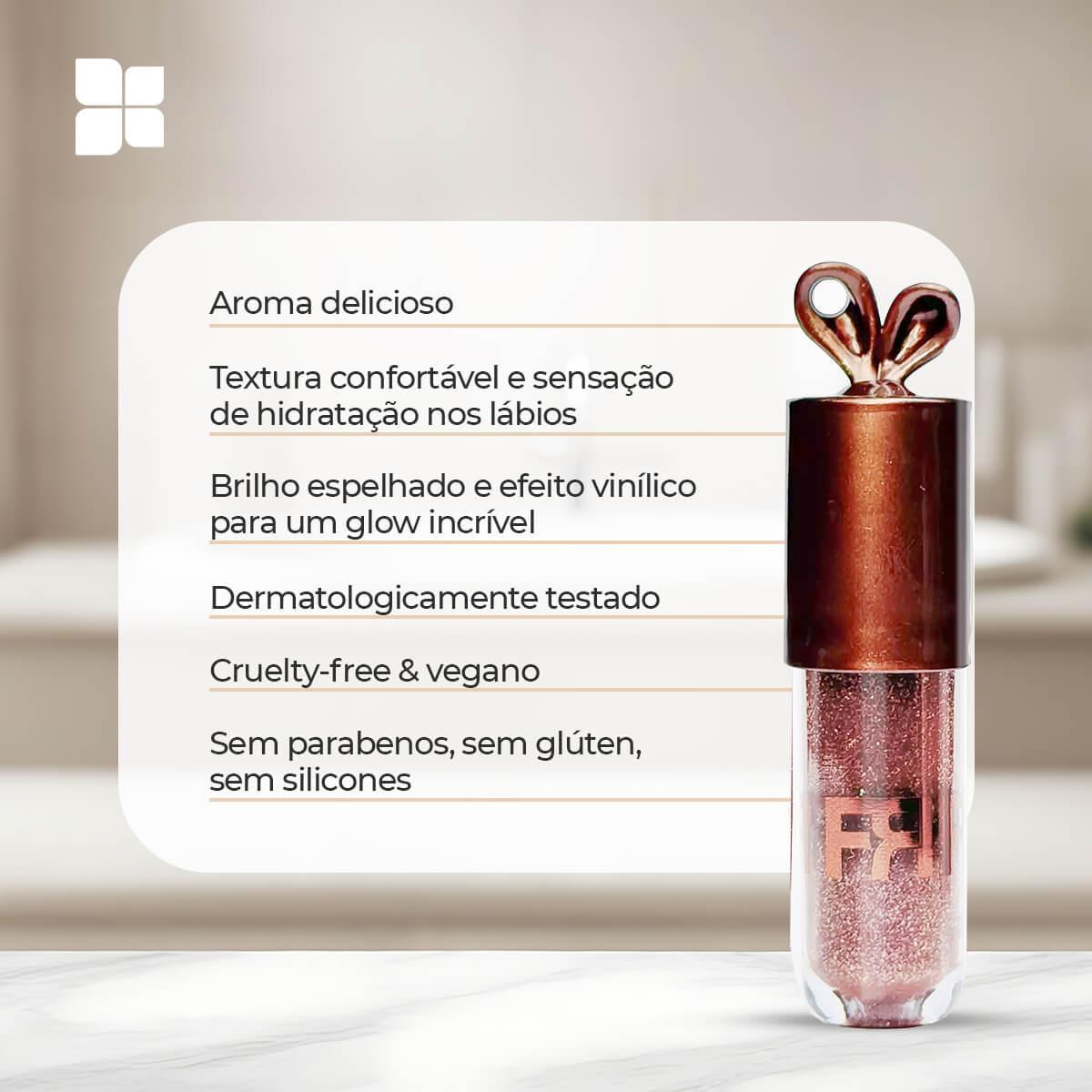 Miniatura Gloss Fran Lip Bunny Fran By Franciny Ehlke