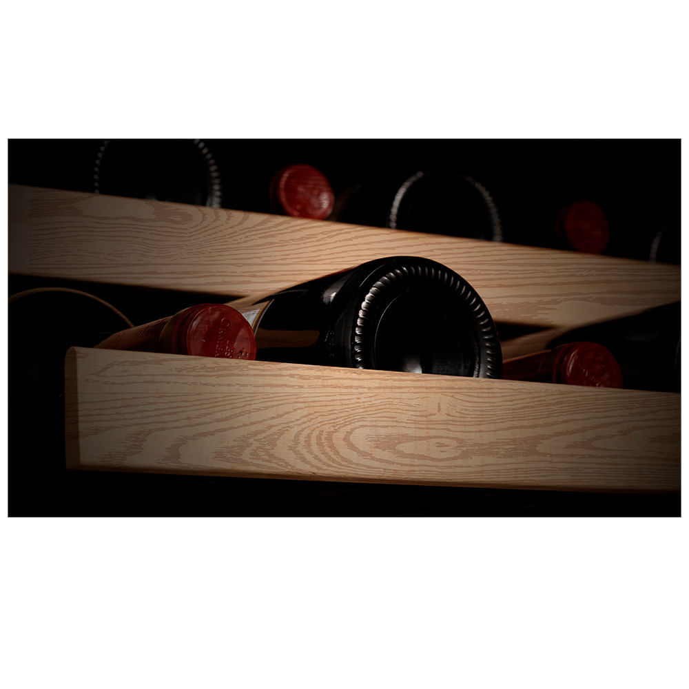 Miniatura Adega de Vinhos Hisense para 54 Garrafas com até 20°C - HWL-54W1ANQRI 110