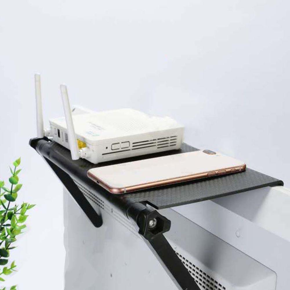 Prateleira Organizadora Para Monitor Tv Computador Porta Roteador Acessórios