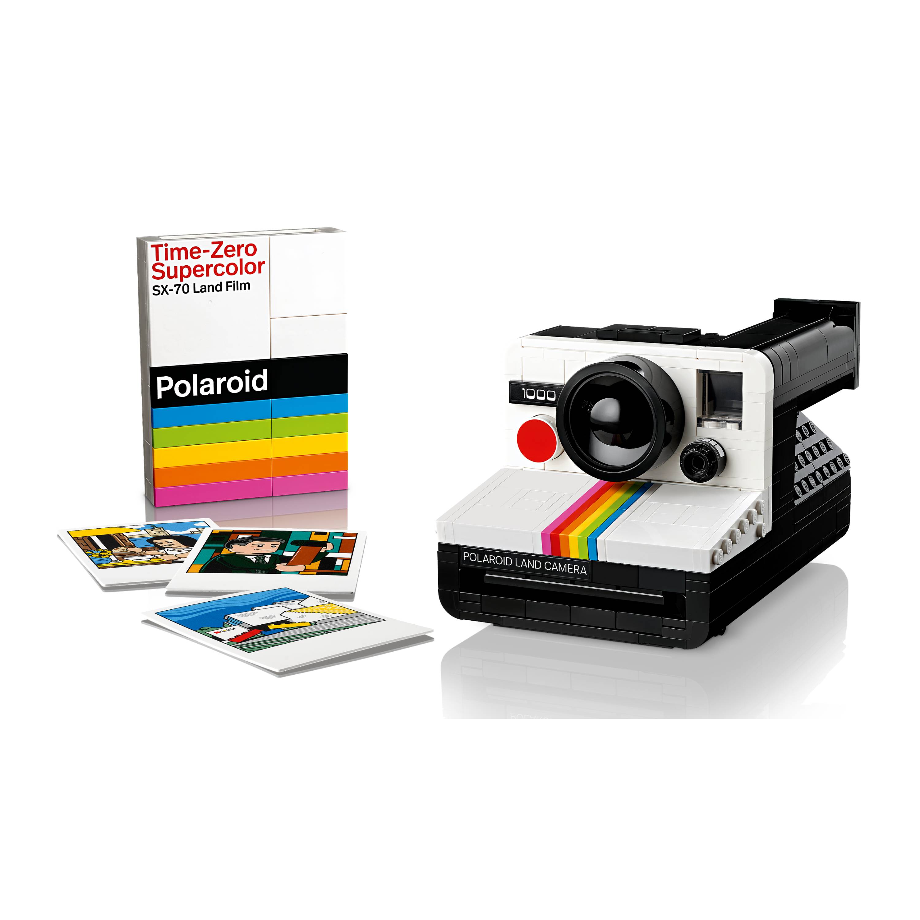 Miniatura LEGO Ideas - Câmera Polaroid OneStep SX-70