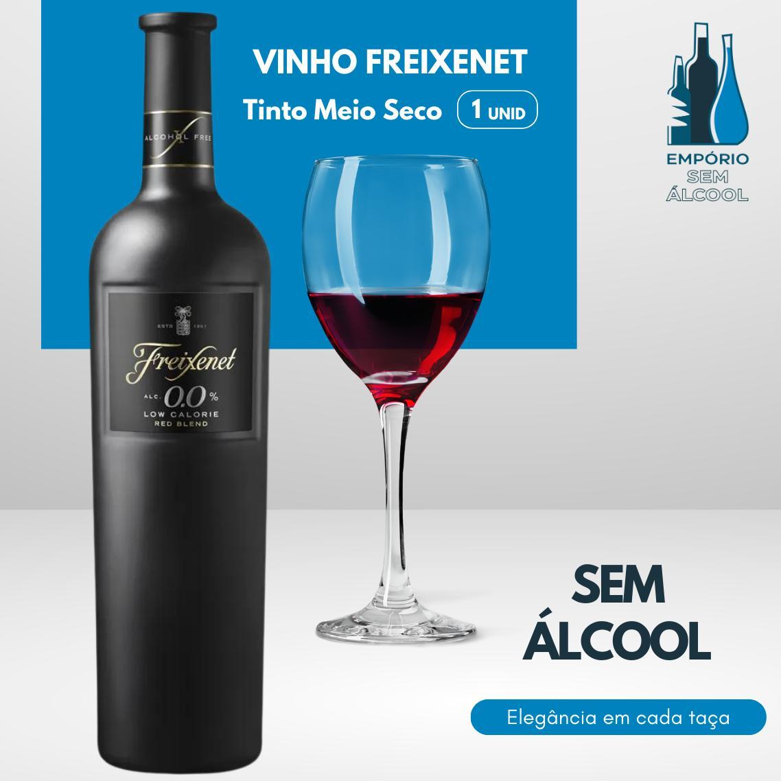 Miniatura Vinho Sem Álcool Freixenet Tinto 0,0% - 750Ml - Alemanha