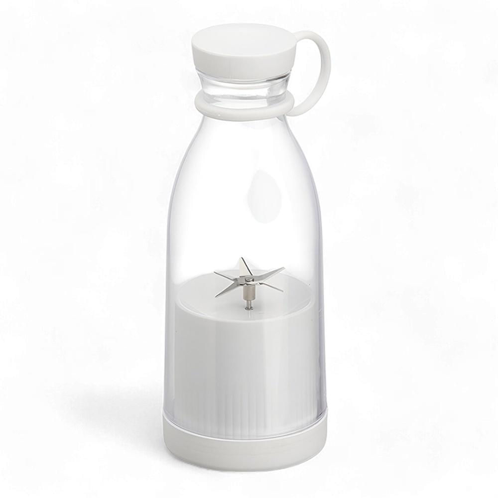 Miniatura Liquidificador Fresh Juice 380Ml Branco Usb Recarregável