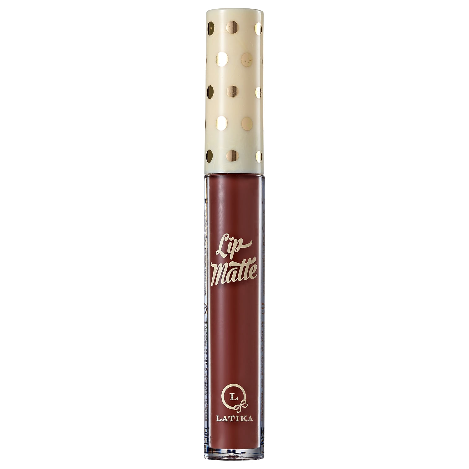 Miniatura Latika Lip Matte Nude Nº 33 - Batom Líquido 4ml Blz