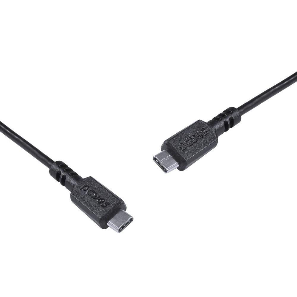 Miniatura Cabo Usb Tipo C 2.0 Para Usb Tipo C 2.0 1m Preto - Pucp-01