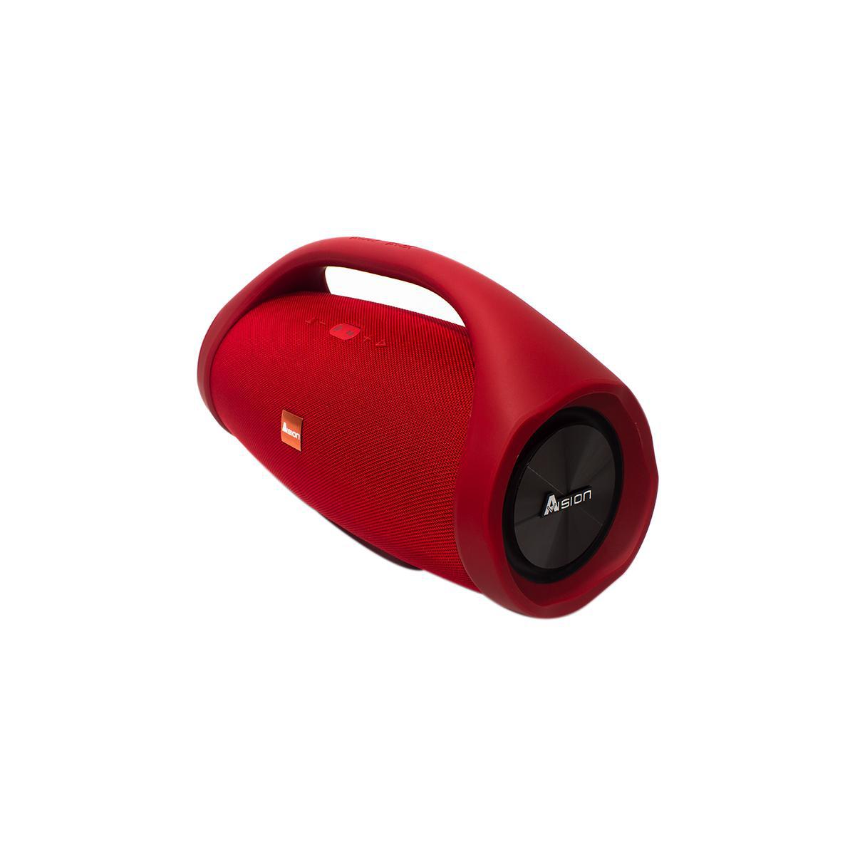 Miniatura Caixa De Som Boombox Bluetooth Usb Dois Falantes 20w Grave