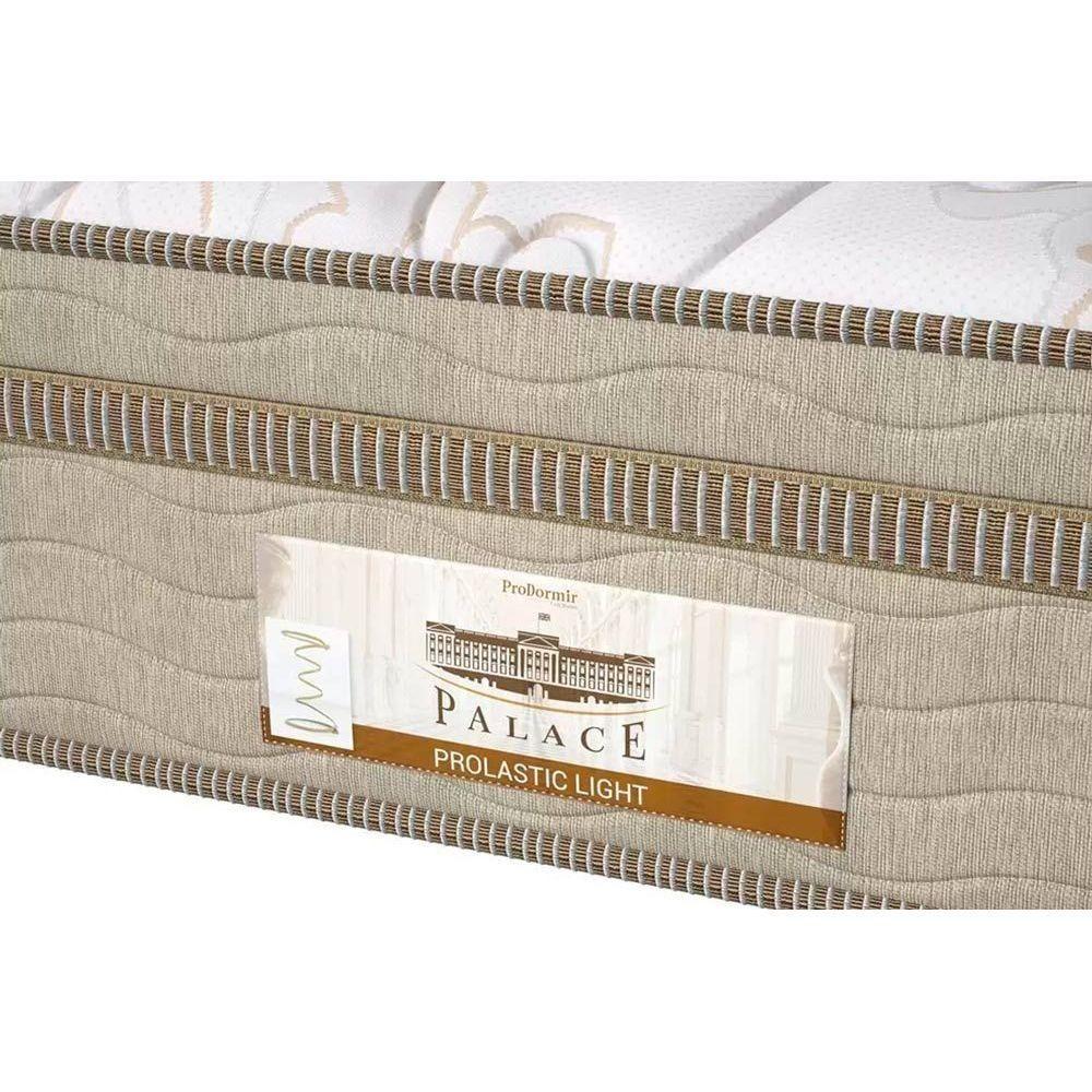 Miniatura Cama Box Queen: Colchão Molas Ensacadas Probel Masterpocket Prodormir Pallace + Base Clean(158X198)
