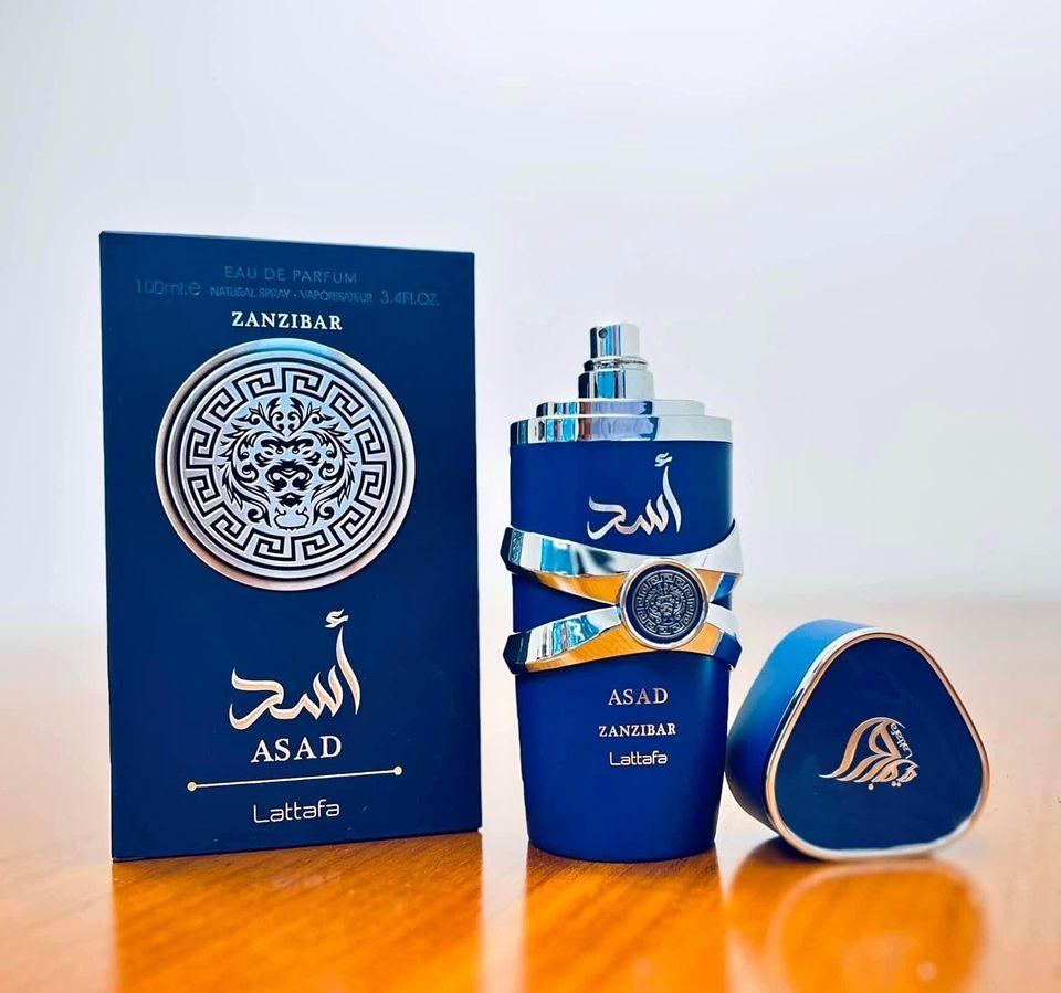 Miniatura Lattafa Asad Zanzibar Edp 100Ml Perfume Masculino Arabe
