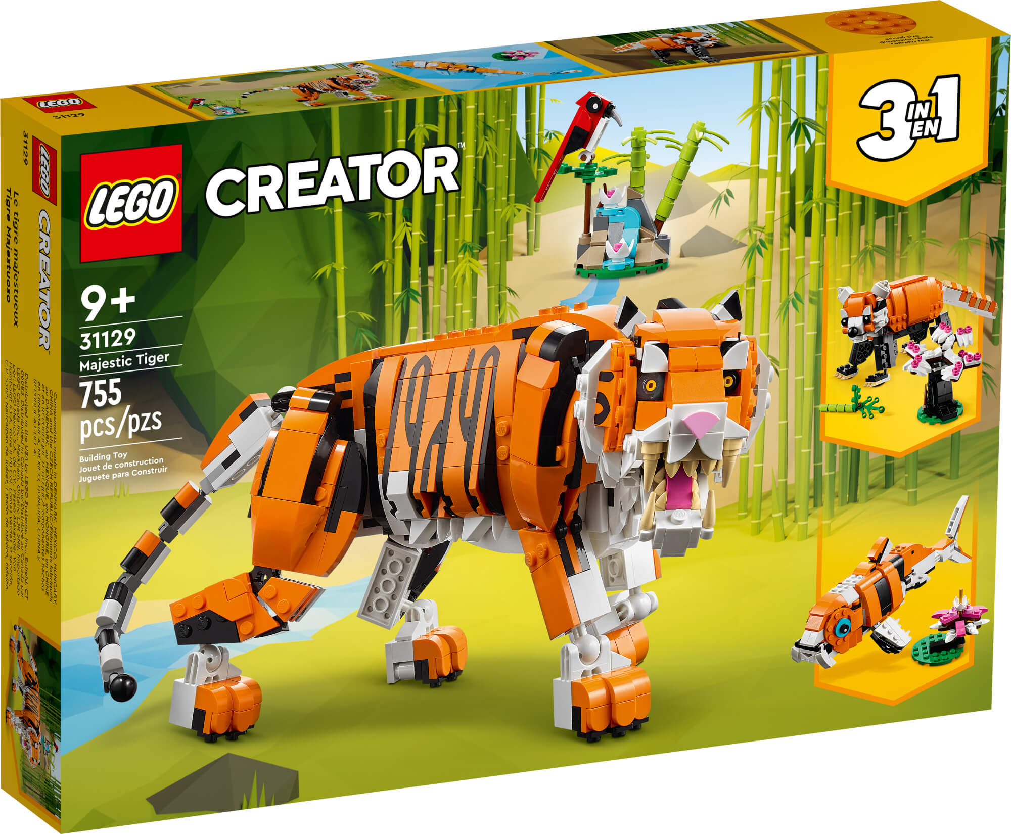 Miniatura CREATOR 3 EM  1 - Tigre Majestoso CREATOR 3 EM 1 - Tigre Majestoso