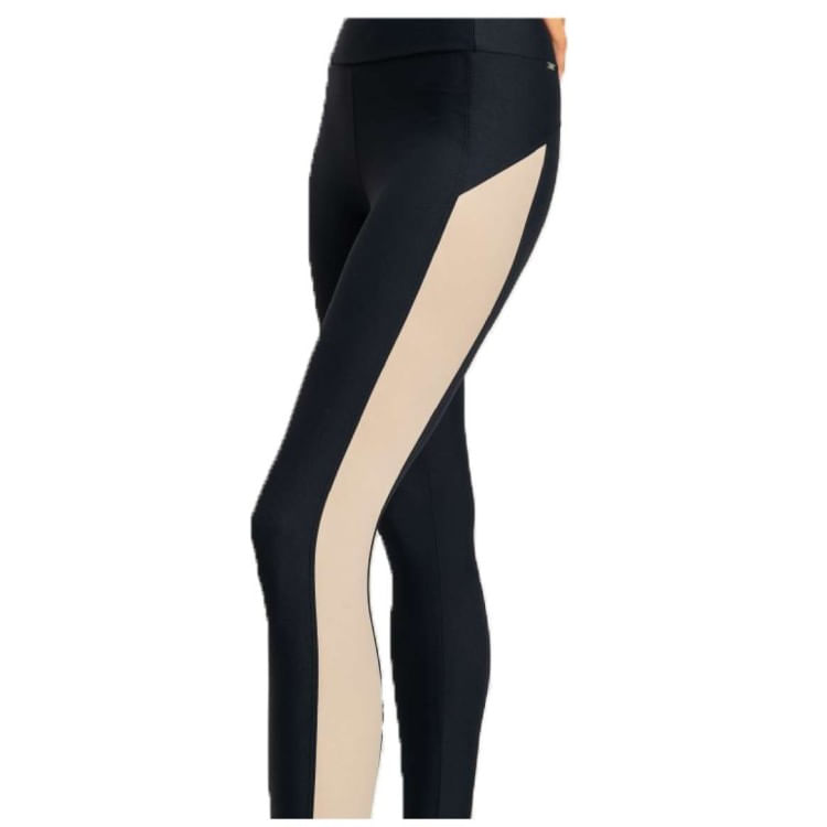 Miniatura Legging Live! Color Hype Feminino - Preto - PRETO GG