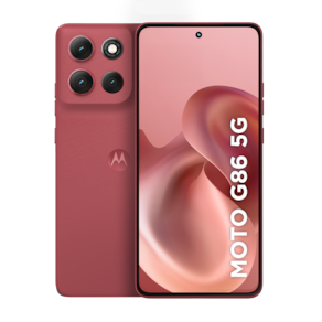 Smartphone Motorola Moto G86 5G Tela 6.7" pOLED 256GB 8GB RAM Câmera 50MP 4K IP69 Desbloqueado Vermelho