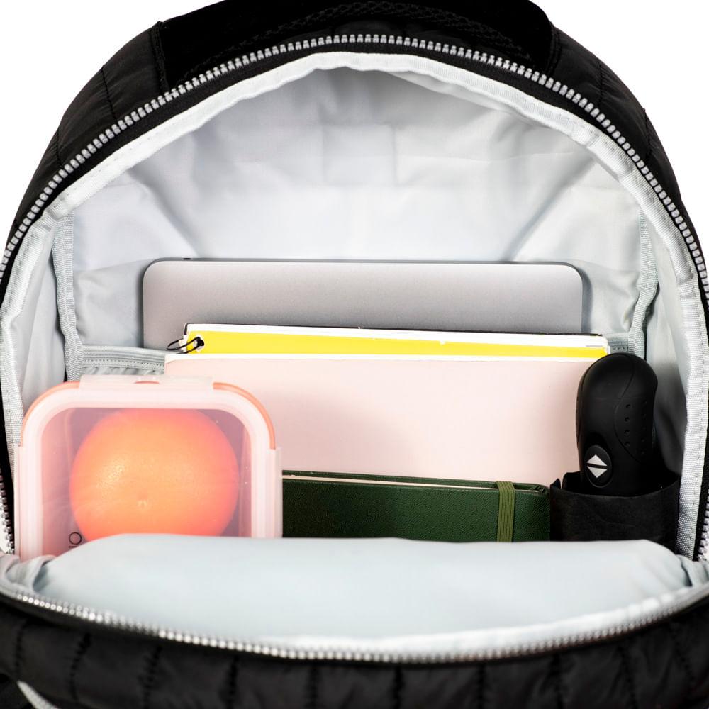 Mochila Escolar Feminina Juvenil  BG Girl Preta Preto