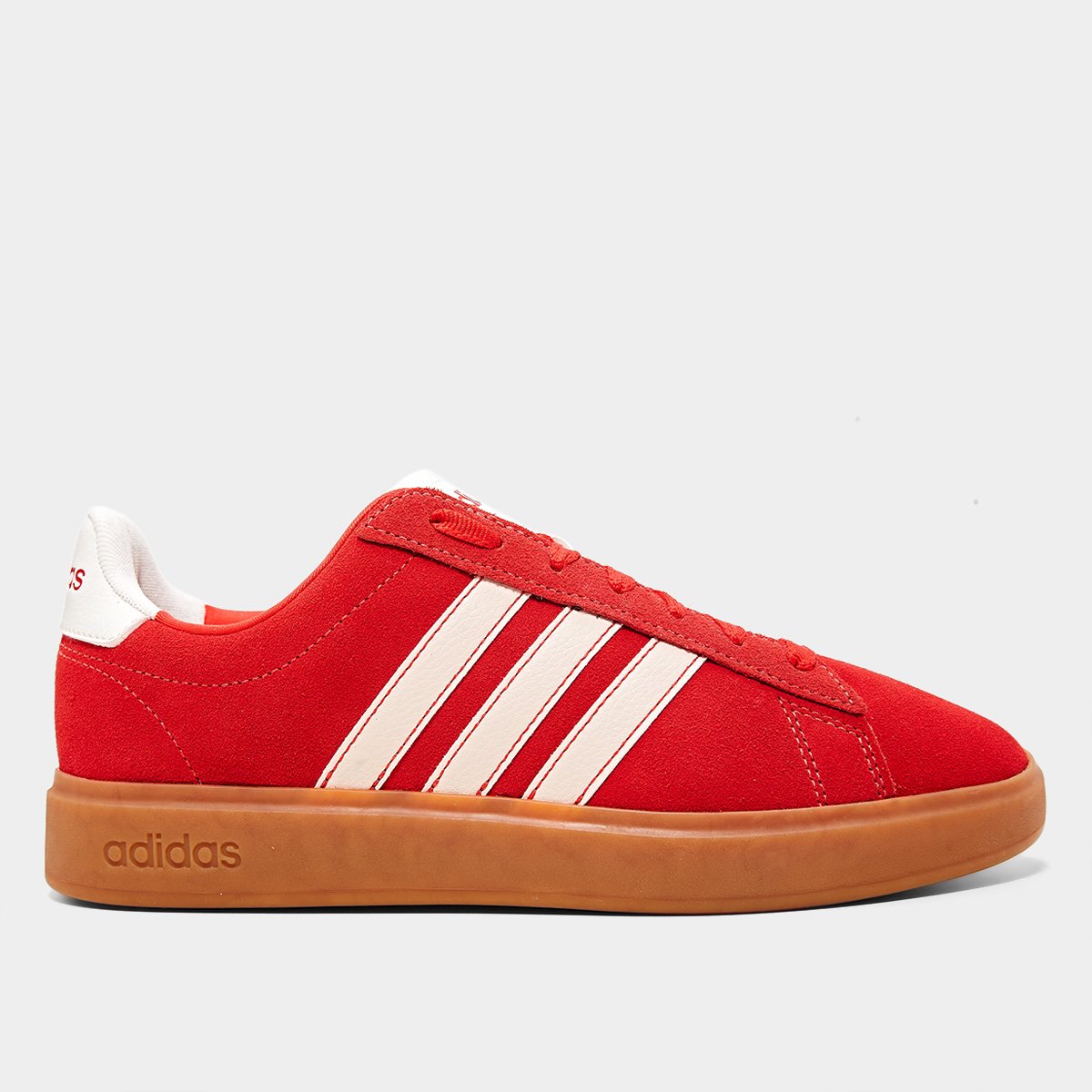 Miniatura Tênis Adidas Grand Court 2.0 Feminino Vermelho - 34