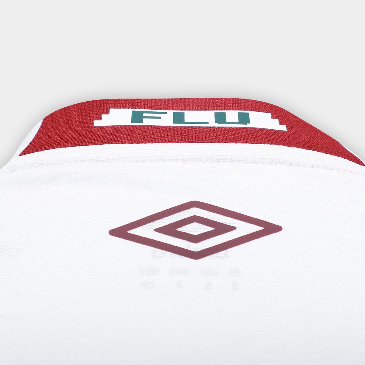Camisa Fluminense II 25/26 s/n Torcedor Umbro Feminina Branco+Vermelho - G