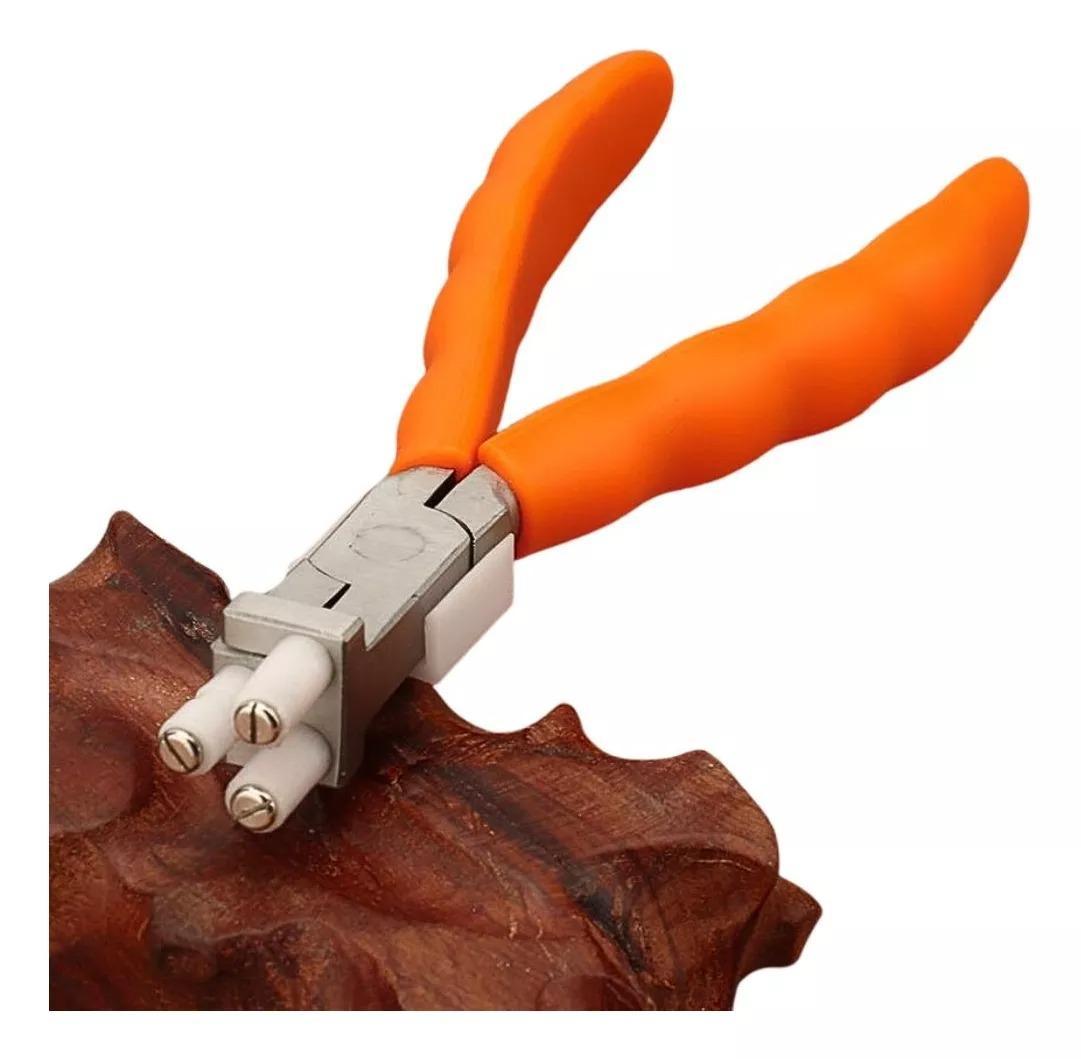 Alicate Óptico Tridente Nylon - Cabo Emborrachado - Cód. 07