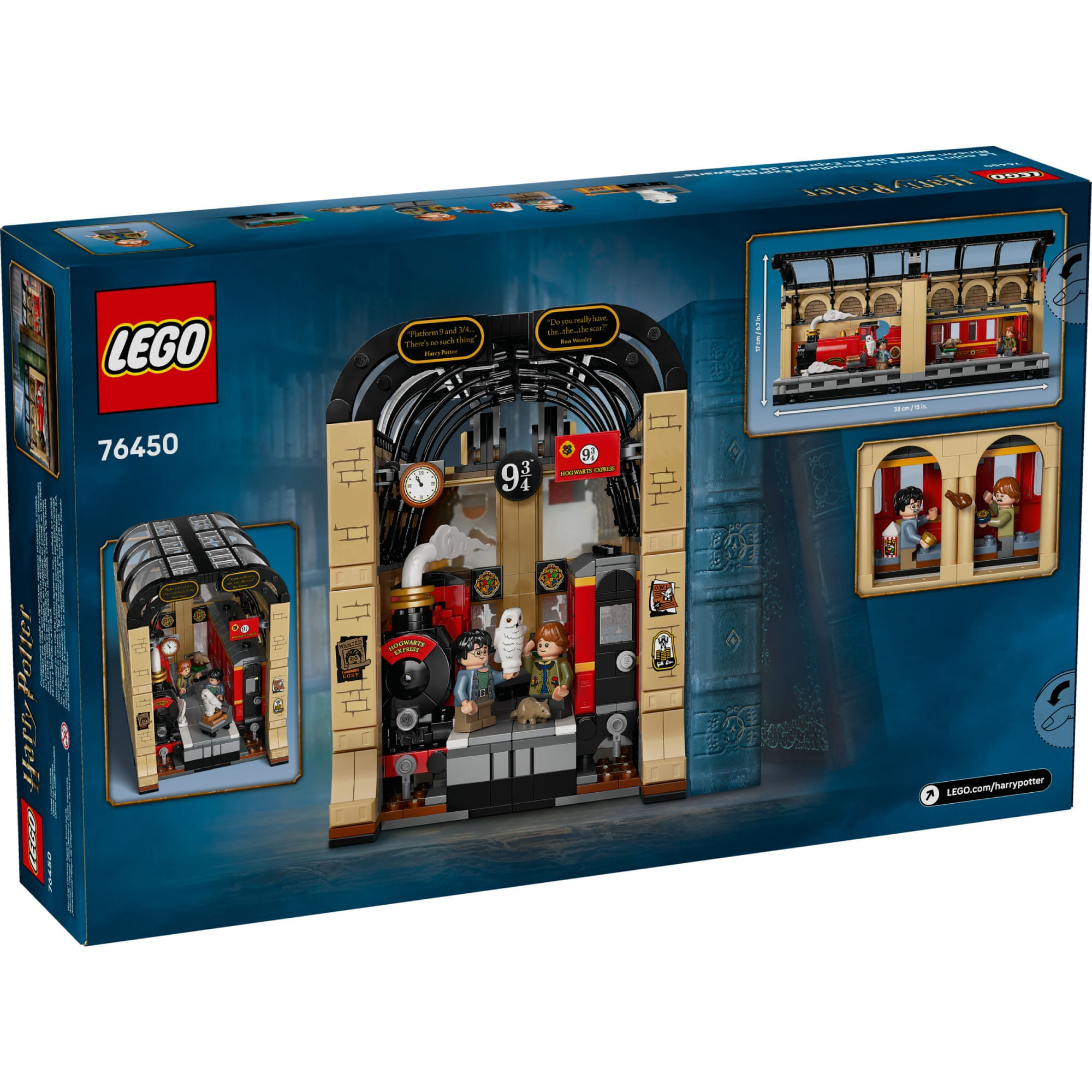 LEGO® Harry Potter™ - Aparador de Livros: O Expresso de Hogwarts™