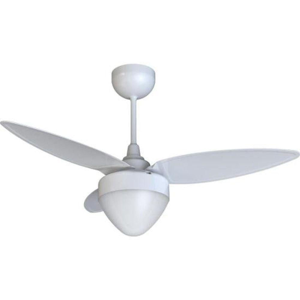 Miniatura Ventilador De Teto Ventisol Aires 3 Pás Branco Bivolt