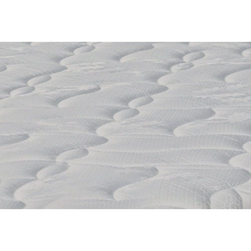 Miniatura Cama Box Queen: Colchão Molas Ensacadas Probel Masterpocket Perfil Springs + Base White(158X198)