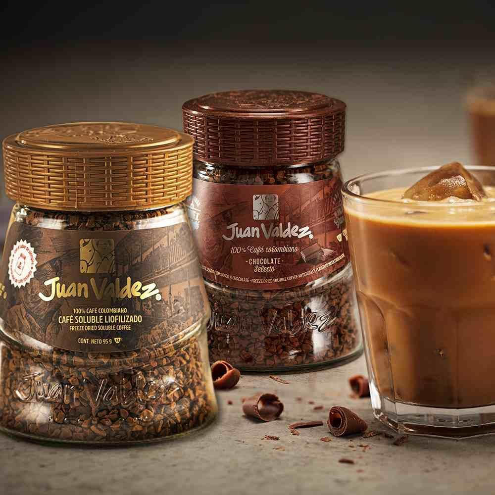Miniatura Café Juan Valdez Solúvel Colombiano Clássico 95G