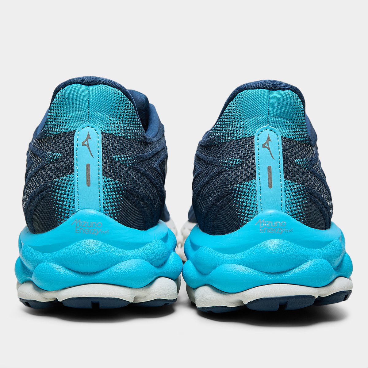 Miniatura Tênis Mizuno Wave Sky 8 Masculino Marinho+Branco - 38