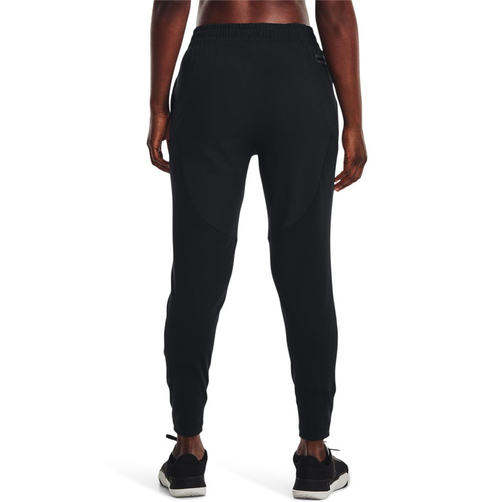 Miniatura Calça de Treino Feminina Under Armour Unstoppable Hybr GG Preto