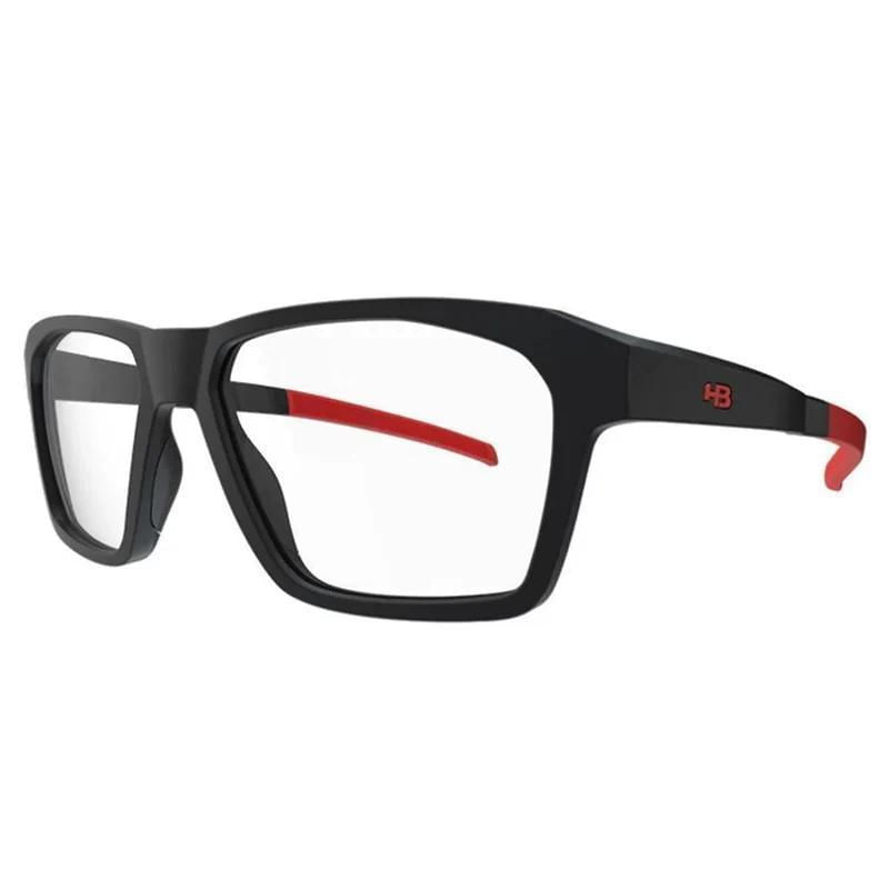 Miniatura Óculos Hb Switch Clip On 0401 M Black D. Red Gray Polarizado