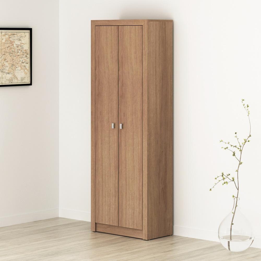 Miniatura Armário Escritório Com 2 Portas Multimóveis Cr25015 Amendoa