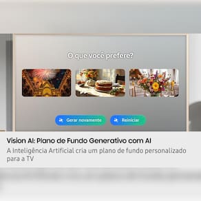 Miniatura Smart TV 55” QLED 4k Samsung QN55LS03FAGXZD The Frame Vision AI 2025 Modo Arte Antirreflexo